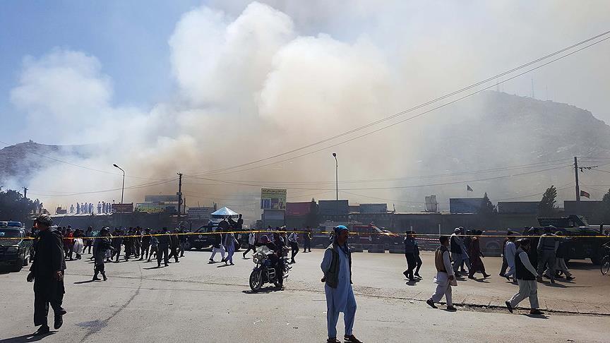 Afganistan da yangın: 120 mağaza kül oldu!
